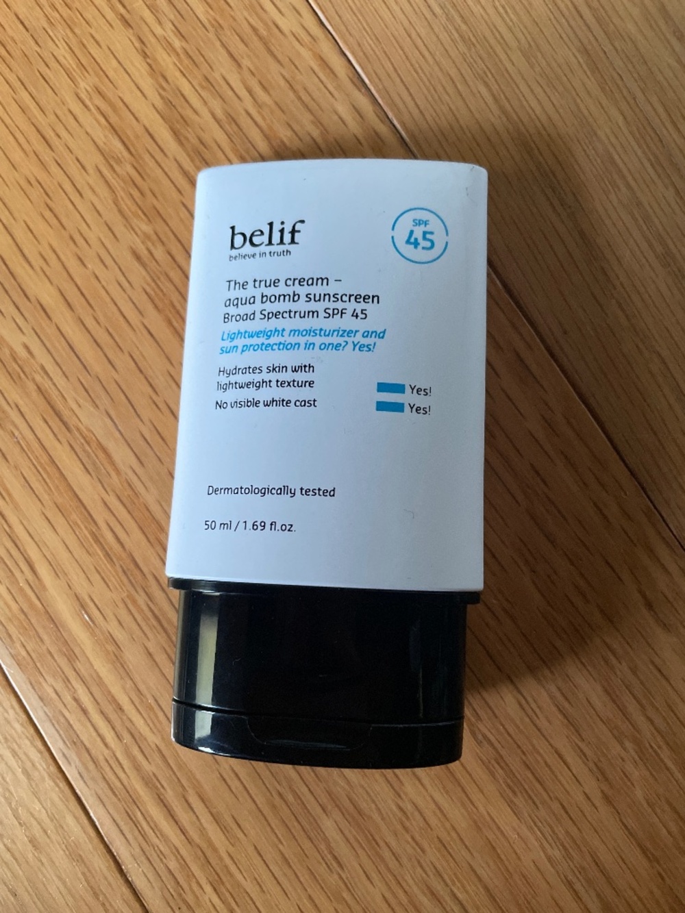 NEW Belif True Cream Aqua Bomb Sunscreen SPF 45